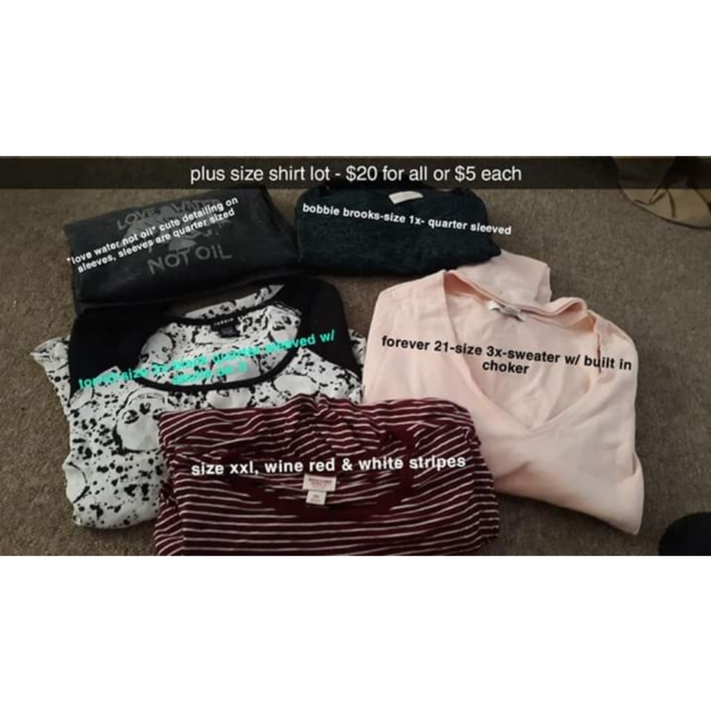 Shirt lot